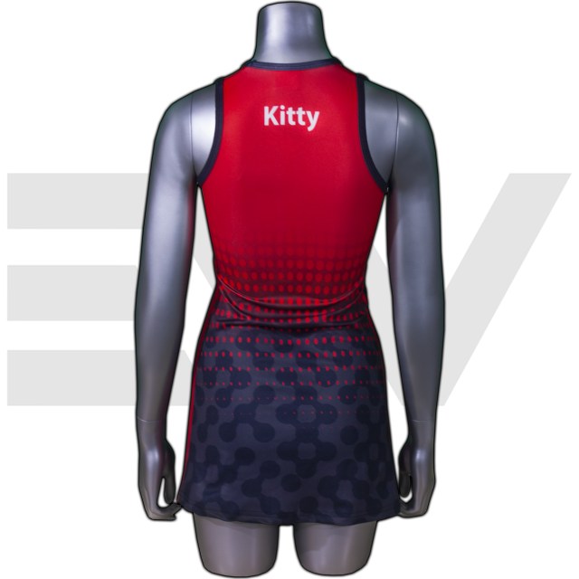 netball dress-back
